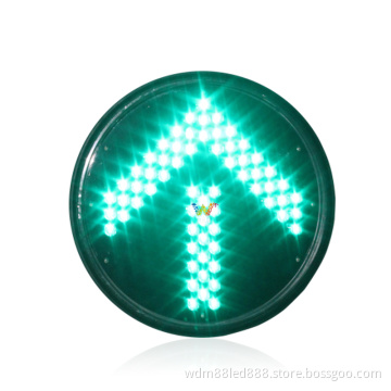 green arrow signal lens 300mm traffic light module
